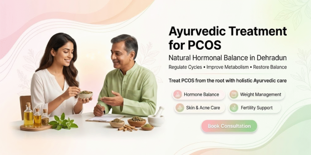 Ayurvedic treatment for PCOS Dehradun