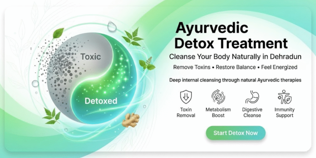 Ayurvedic detox treatment Dehradun