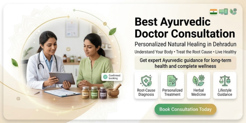 Best Ayurvedic doctor consultation Dehradun