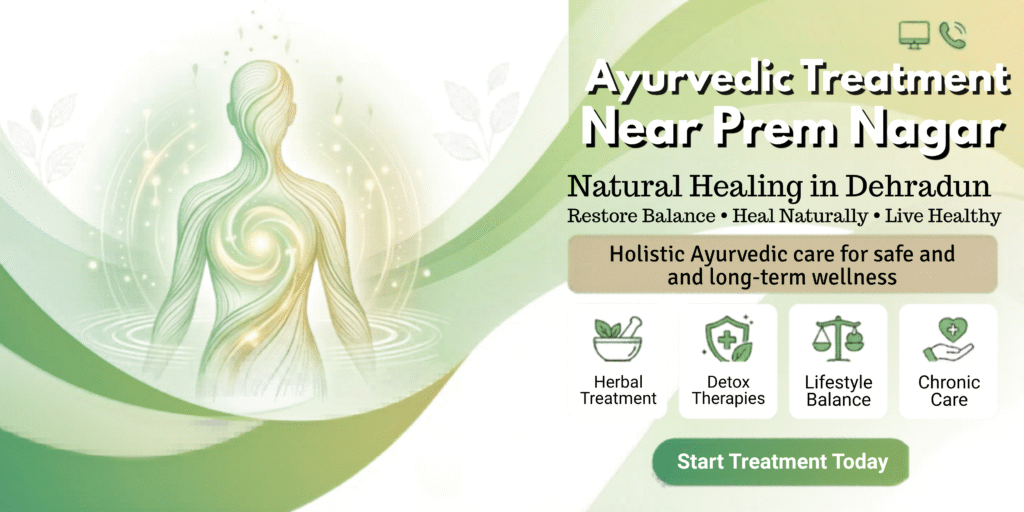 Ayurvedic treatment near Prem Nagar Dehradun