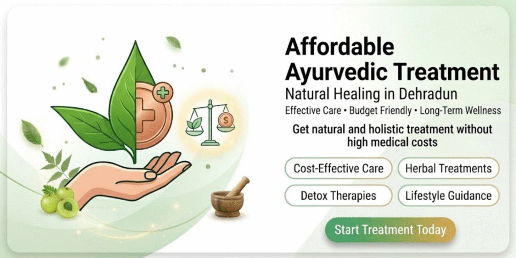 Affordable Ayurvedic treatment Dehradun