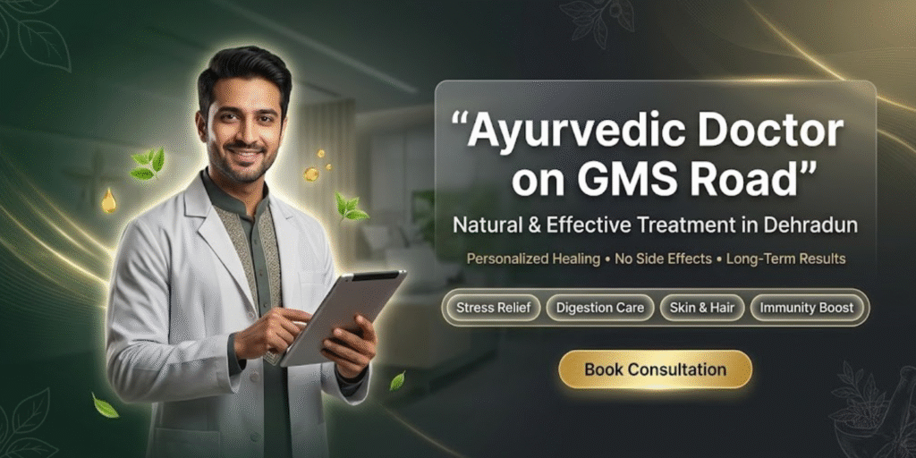 Ayurvedic doctor GMS Road Dehradun