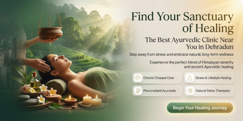 Ayurvedic clinic near me Dehradun